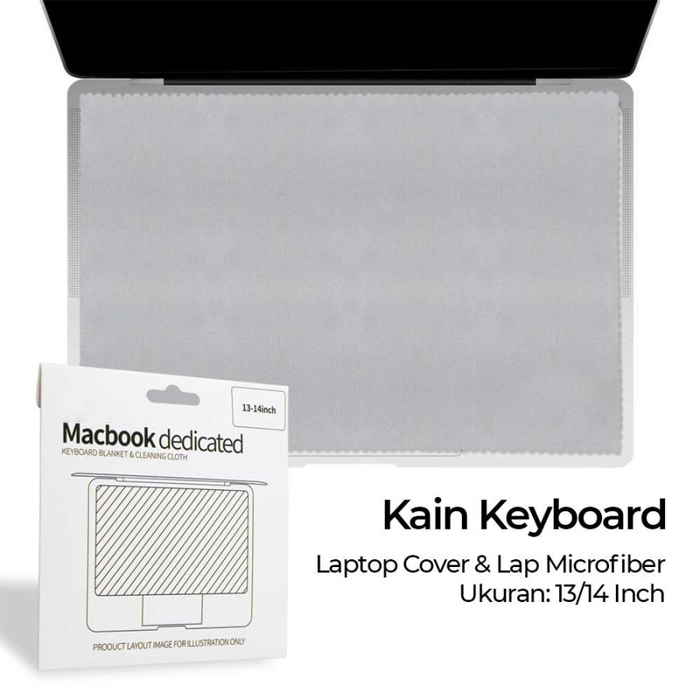 Laptop Cover - Kain Lap Microfiber Layar Laptop Keyboard
