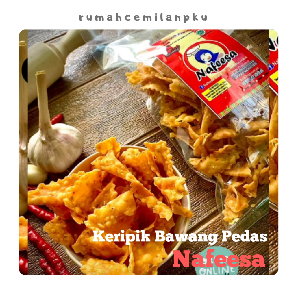 

Kerupuk Bawang Nafeesa 500gr