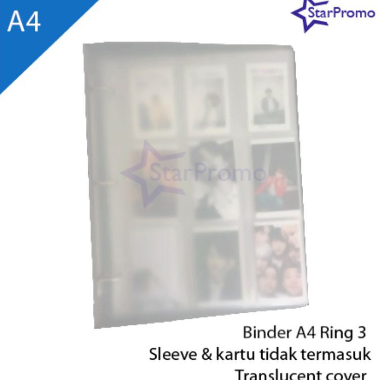 

Binder A4 Ring 3 Untuk Album Basket Card Organizer