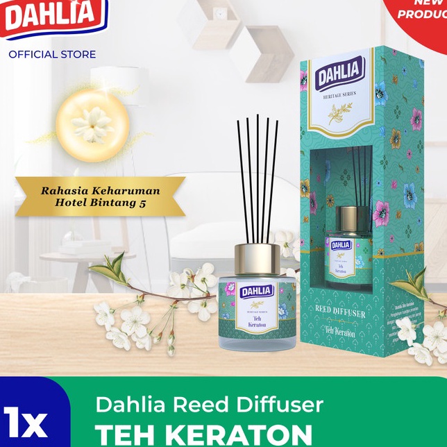 Dahlia Reed Diffuser teh Keraton