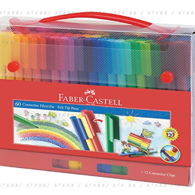 

Sentuhan Personal Spidol Warna FaberCastell Connector Pens 6 Colours