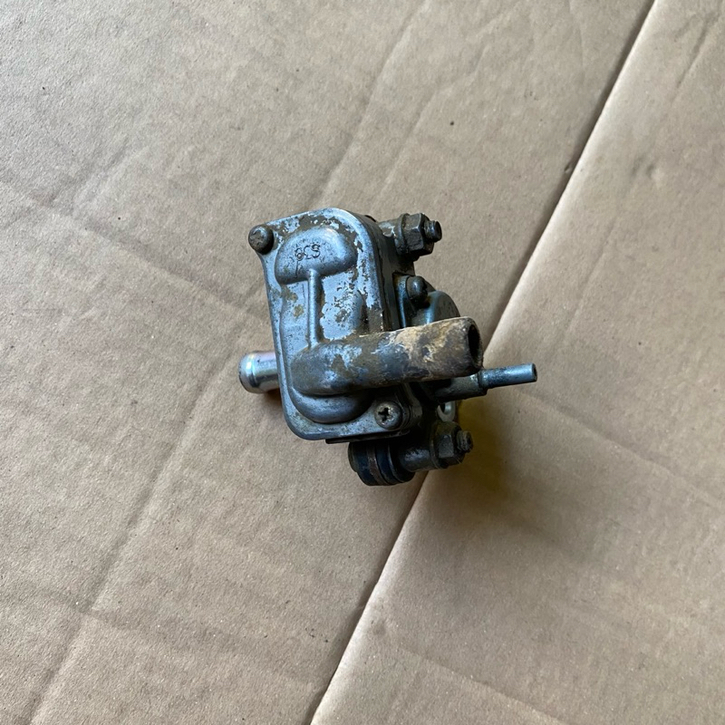 emisi honda beat karbu scoopy karbu original second