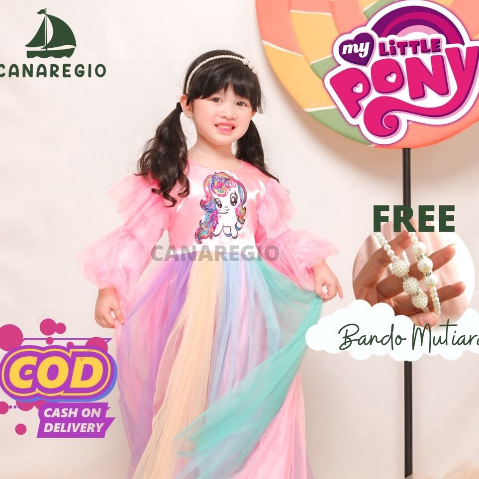 MY LITTLE PONY  BAJU ANAK PEREMPUAN UNICORN DRESS MY LITTLE PONY BAJU ANAK UNICORN BAJU LITTLE PONY 