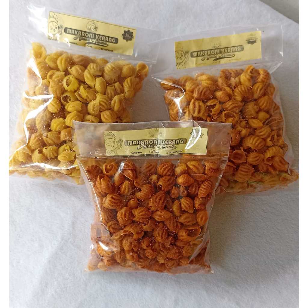 

MAKARONI BANTET KEONG / KERANG KHAS TASIKMALAYA KEMASAN 250 gr