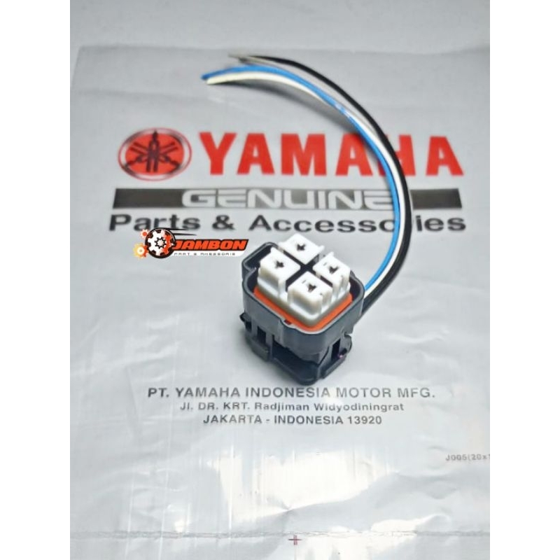 Soket Kabel Pompa Injeksi Fuel Pump Vixion Old Lama 2007-2012