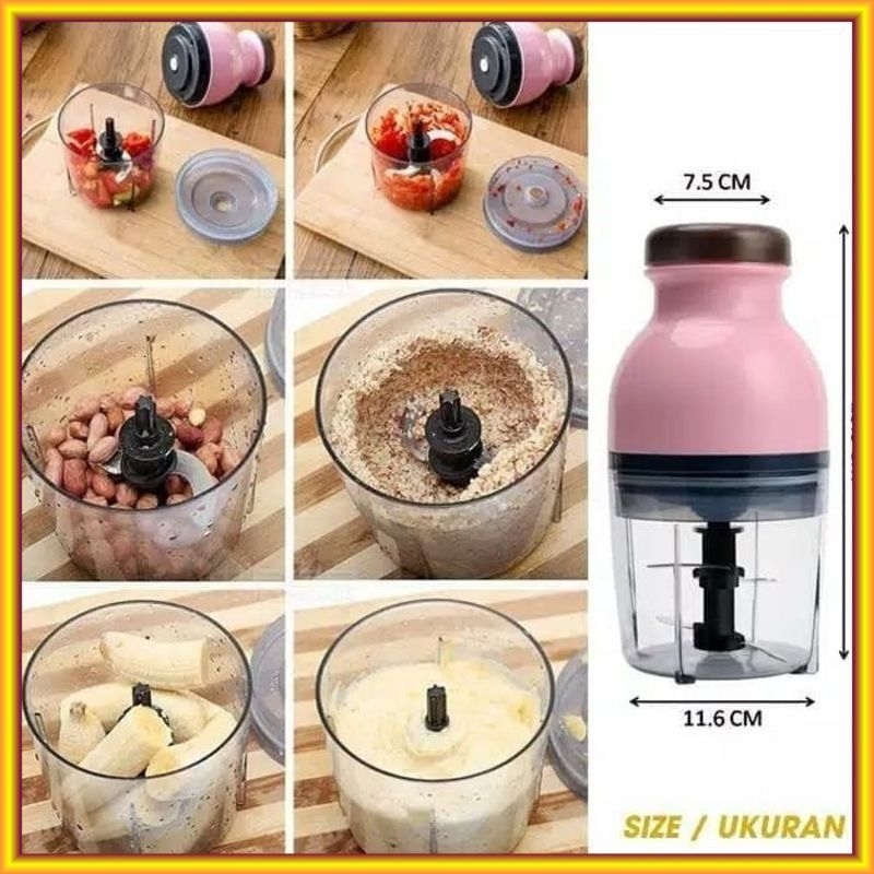 blender kapsul Chopper stainless