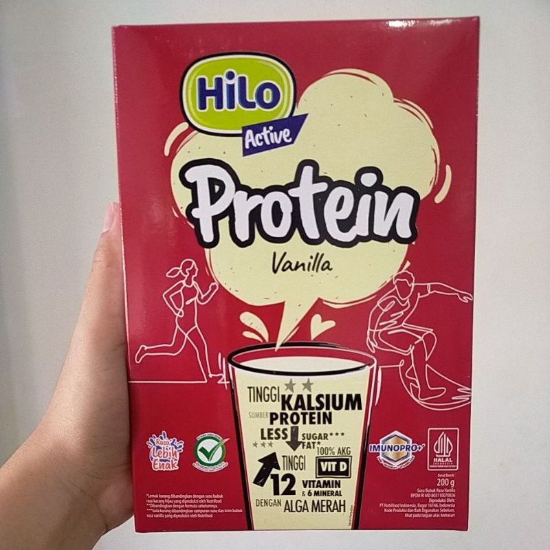 

HILO ACTIVE RASA VANILA DAN COKLAT 250 GR/SUSU BUBUK