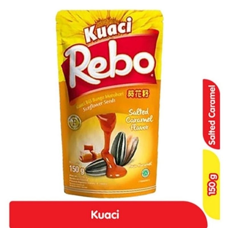 

Rebo kuaci 140gr rasa salt caramel original greentea milk