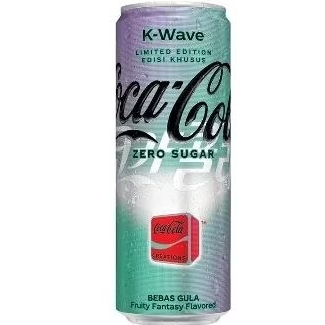 

Coca-Cola Zero Sugar / Bebas Gula K-WaveMinuman KarbonasiKemasan Can 250 ml