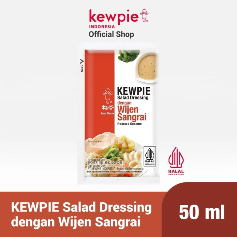 

Kewpie Salad Dressing Wijen Sangrai Sachet 50ml