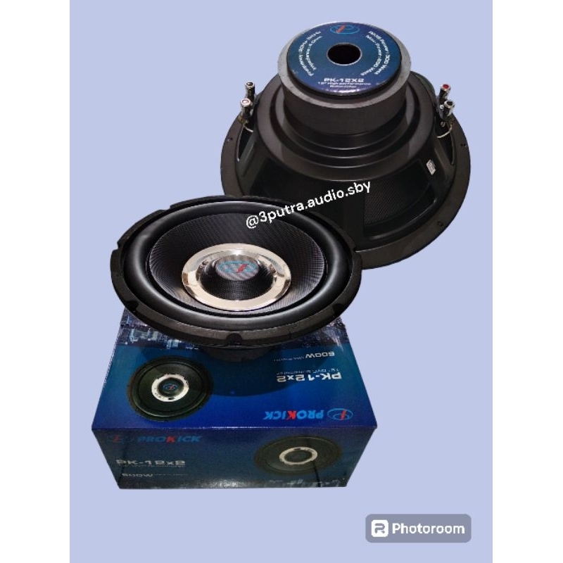SUBWOOFER 12 INCH PROKICK PK 12X2 / subwofer Prokick PK 12X2 12inch