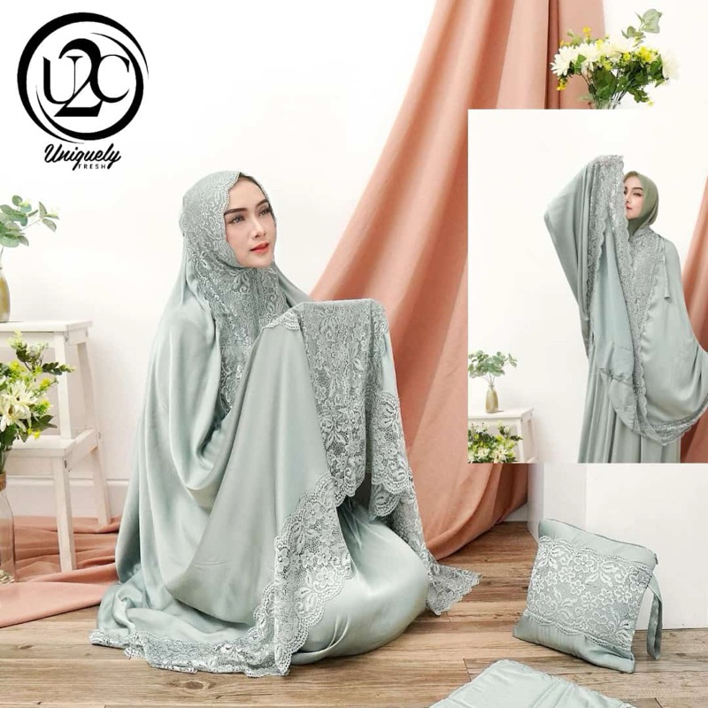 MUKENA FATIMAH,MUKENA FATIMAH U2 ORIGINAL,MUKENA FATIMAH PREMIUM,MUKENA SILK PREMIUM,MUKENA SILK ORI