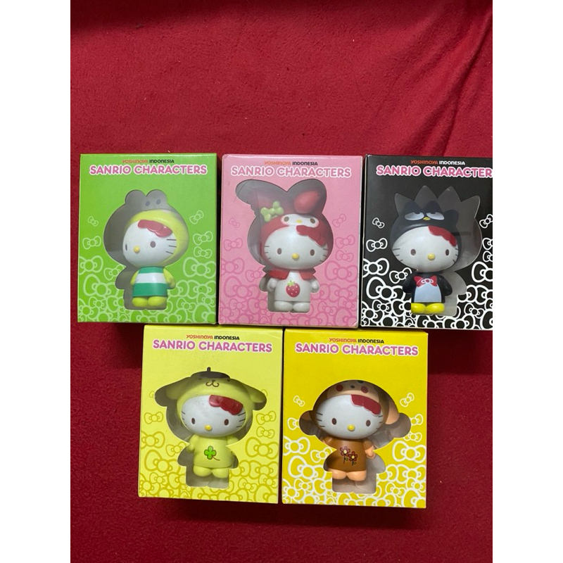 Yoshinoya Sanrio Character Hello Kitty (Lengkap) 5 pieces
