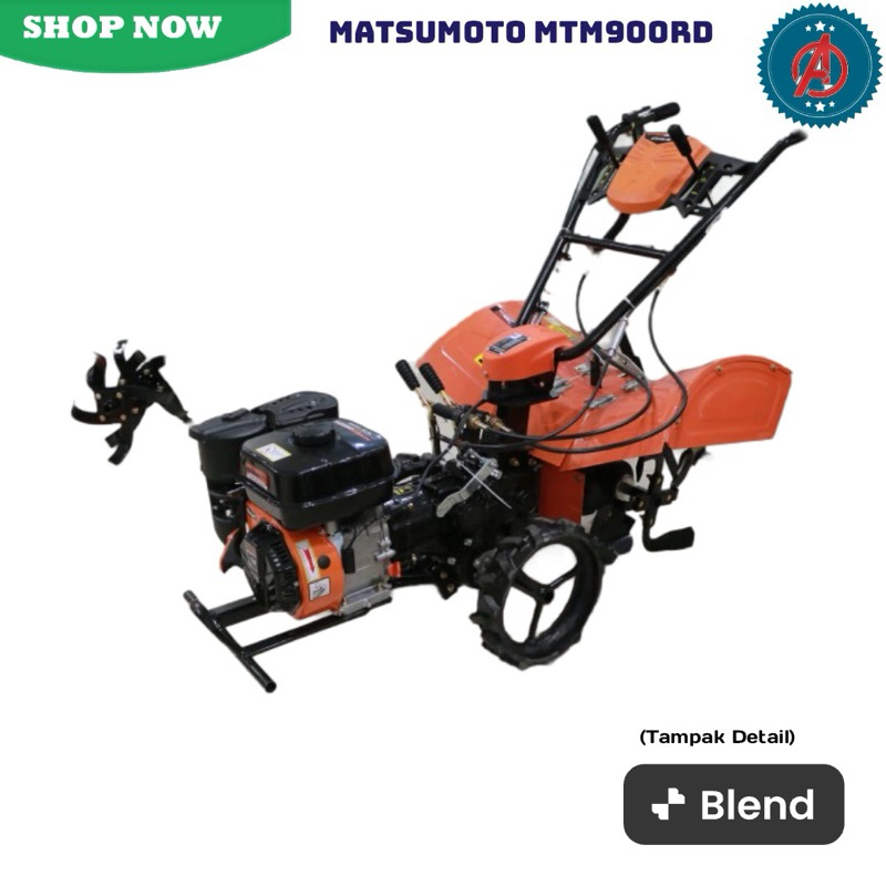 Mesin Traktor/ Cultivator/ Bajak Sawah Matsumoto MTM900RD