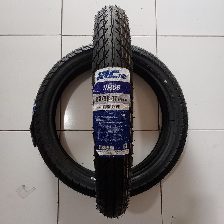 Ban Luar IRC NR69 TUBETYPE 80/90 ring 17 Ban belakang Motor Supra,Revo,Blade,Supra x 125