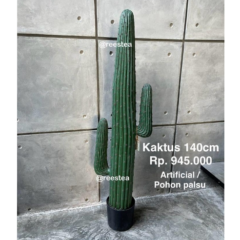 Pohon Artificial Kaktus tinggi 120cm & kaktus Koboy tinggi 140cm/Pohon hias palsu/Artificial plant
