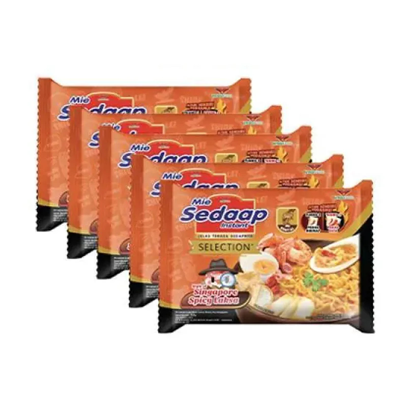 

5 pcs - Mie Sedaap Singapore Spicy Laksa