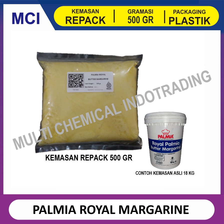 

PALMIA ROYAL BUTTER MARGARINE - REPACK 500 GR / MENTEGA MARGARIN PALMIA