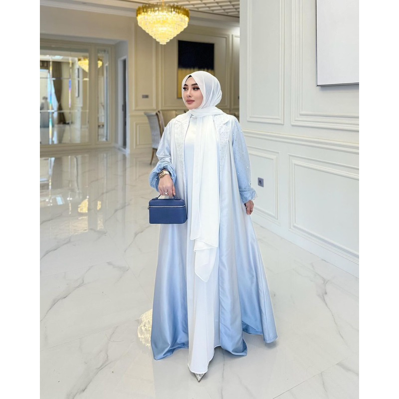 Set Abaya Gradasi By SHELLASAUKIA