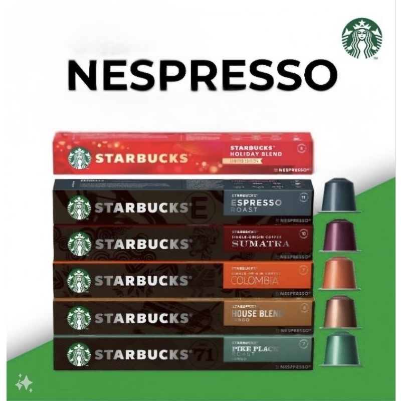 

STARBUCKS NESPRESSO CAPSULE ORIGINAL ECERAN