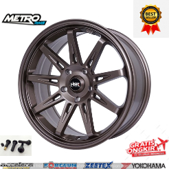 VELG RACING HSR TIKALA RING 17 PALING MURAH MODEL JARI JARI