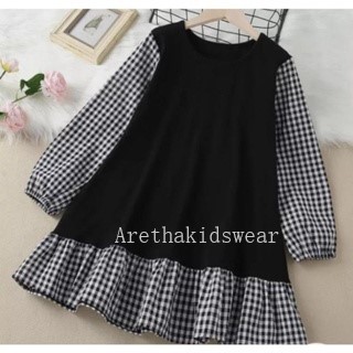 Bela tunik anak perempuan 1-10 tahun