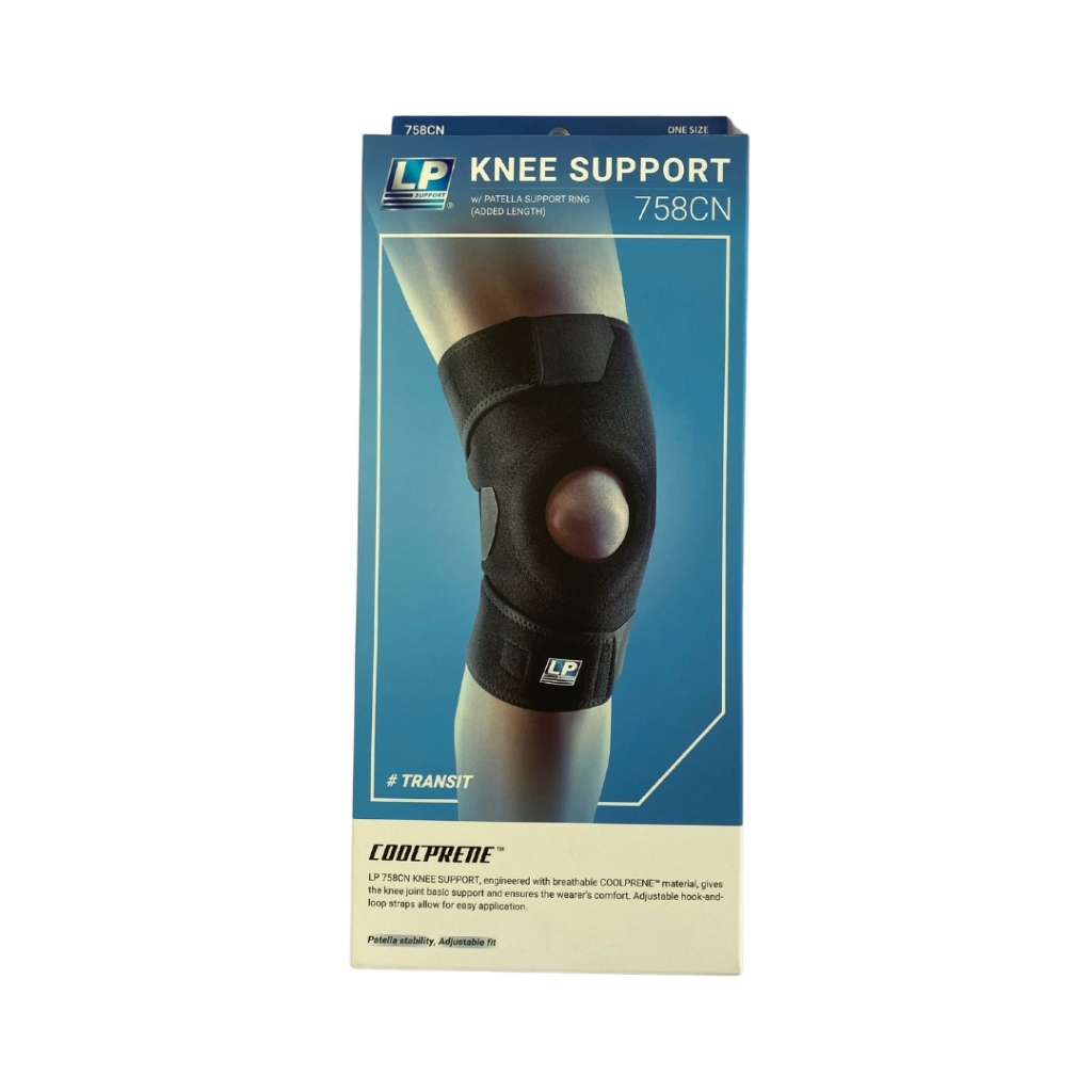 LP SUPPORT Knee Support with Patella Support Ring LP-758CN