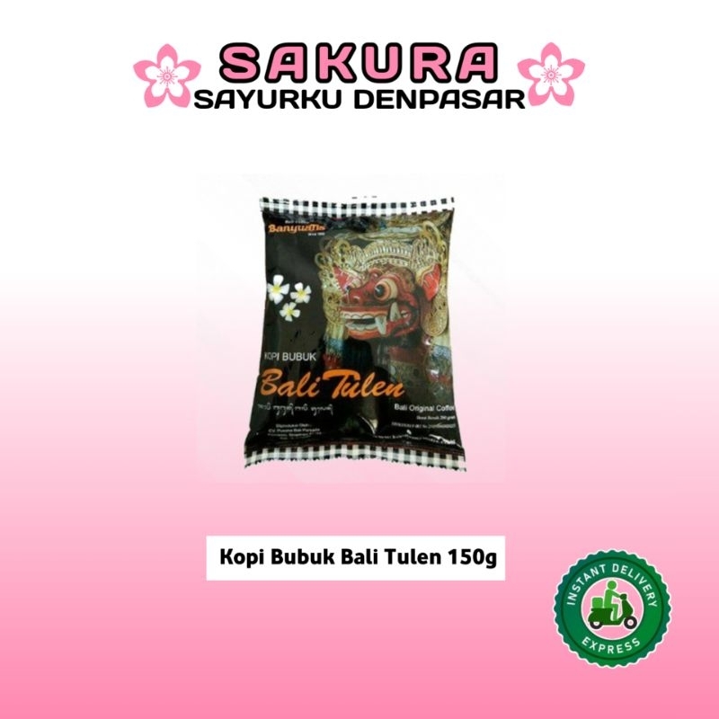 

Kopi Bubuk Bali Tulen 150g - SAKURA