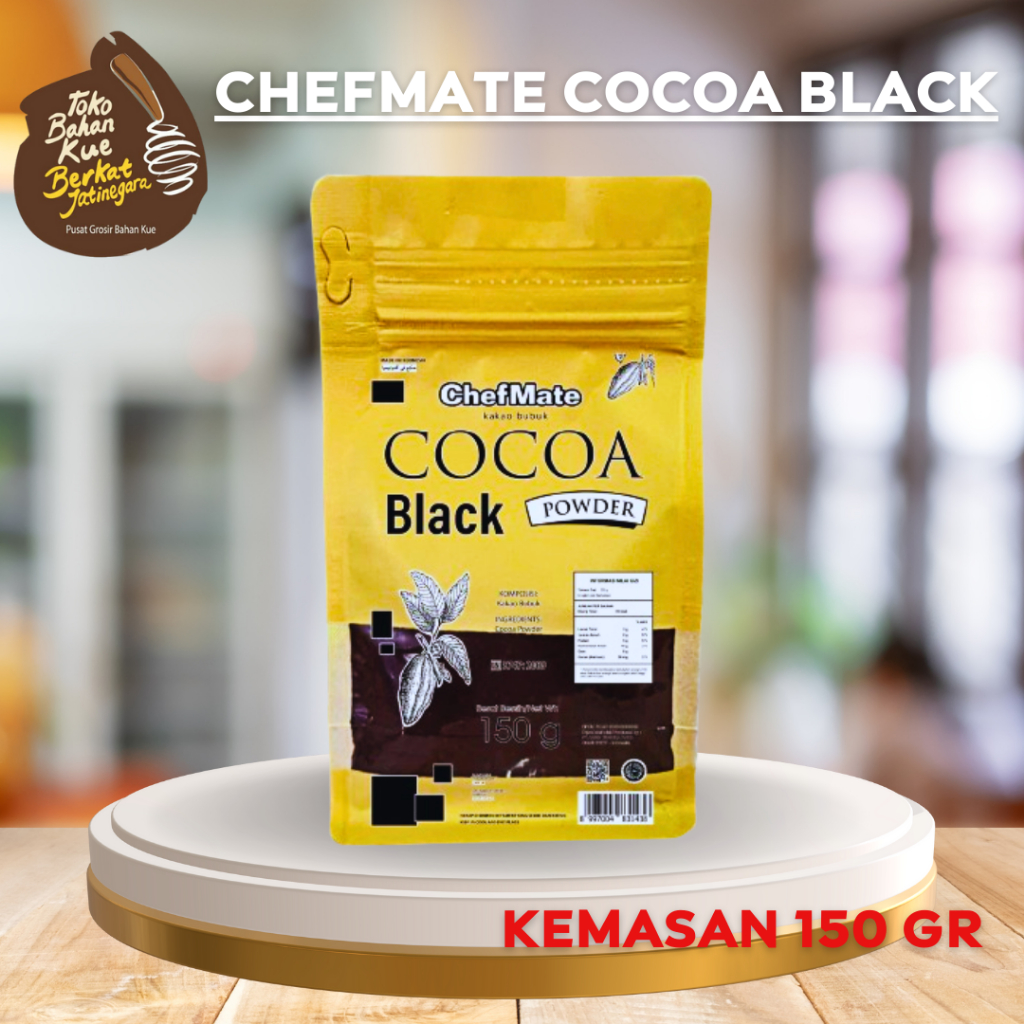 

CHEFMATE COCOA BLACK KEMASAN 150 GR / COCOA BLACK CHEFMATE