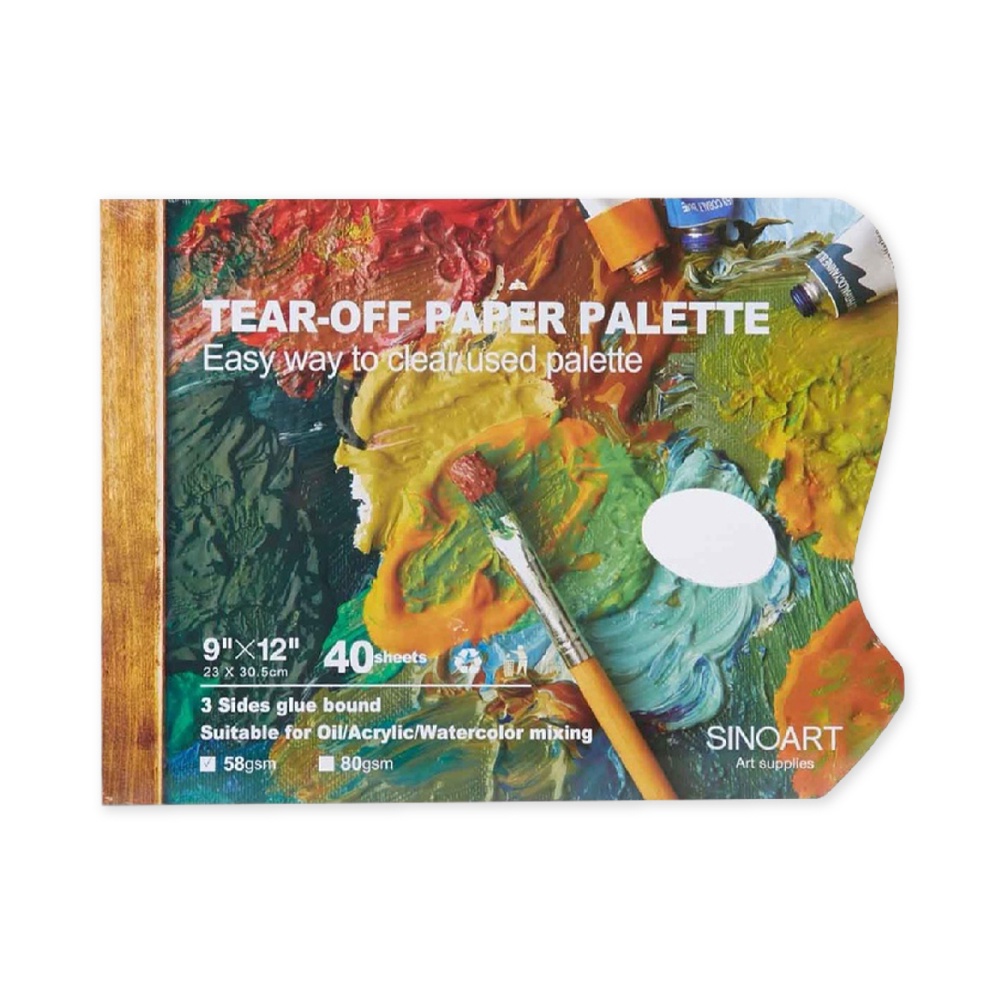 

KODE H46V Sinoart Tear Off Palette 58gsm