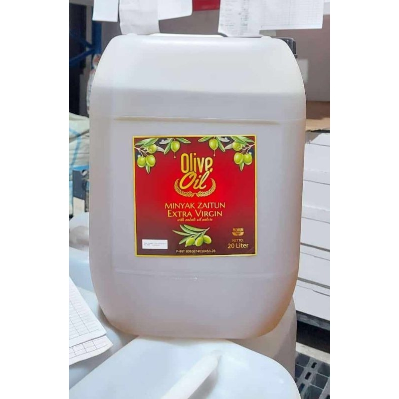 

Minyak Zaitun EVOO OLIVE OIL Extra Virgin 20 Litter