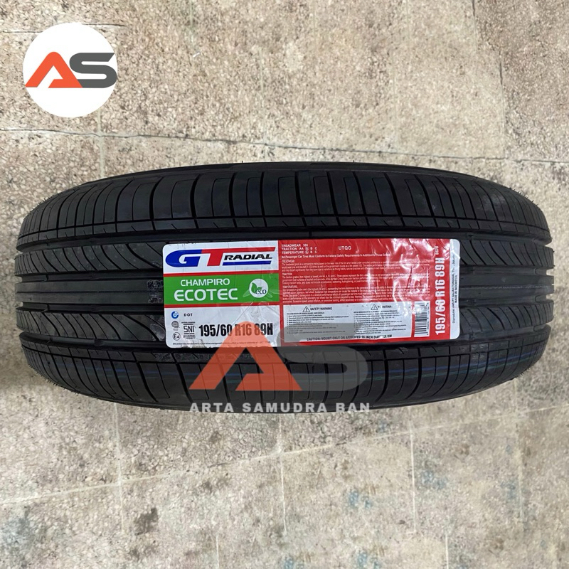 Ban GT Radial Champiro Ecotec 195 / 60 R 16 R16