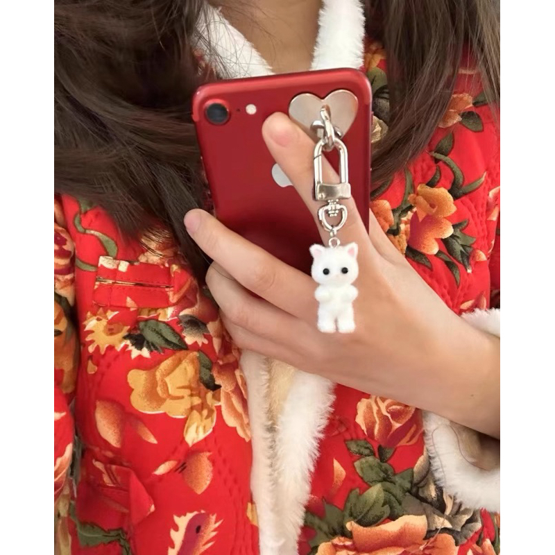 [READY STOCK] Sylvanian Persian Cat Necklace | Phone charm / Gatungan HP, Kalung Sylvanian Families 