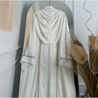 Premium Gratis Ongkir Abaya Turkey Syar'I Free Pasmina / Gamis Syari / Zehra Abaya Turkey Abaya Set