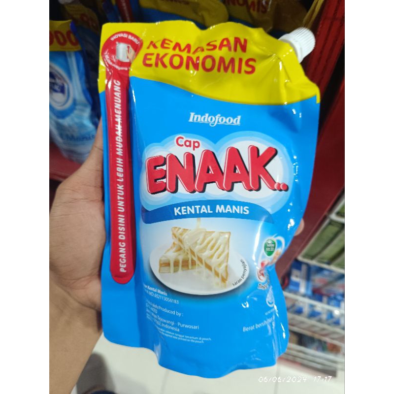 Susu Enak Refill 545ml Kemasan Ekonomis