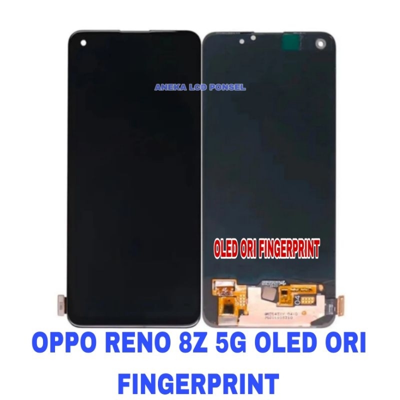 LCD+TOUCHSCREEN OPPO RENO 8Z 5G OLED ORI FINGERPRINT