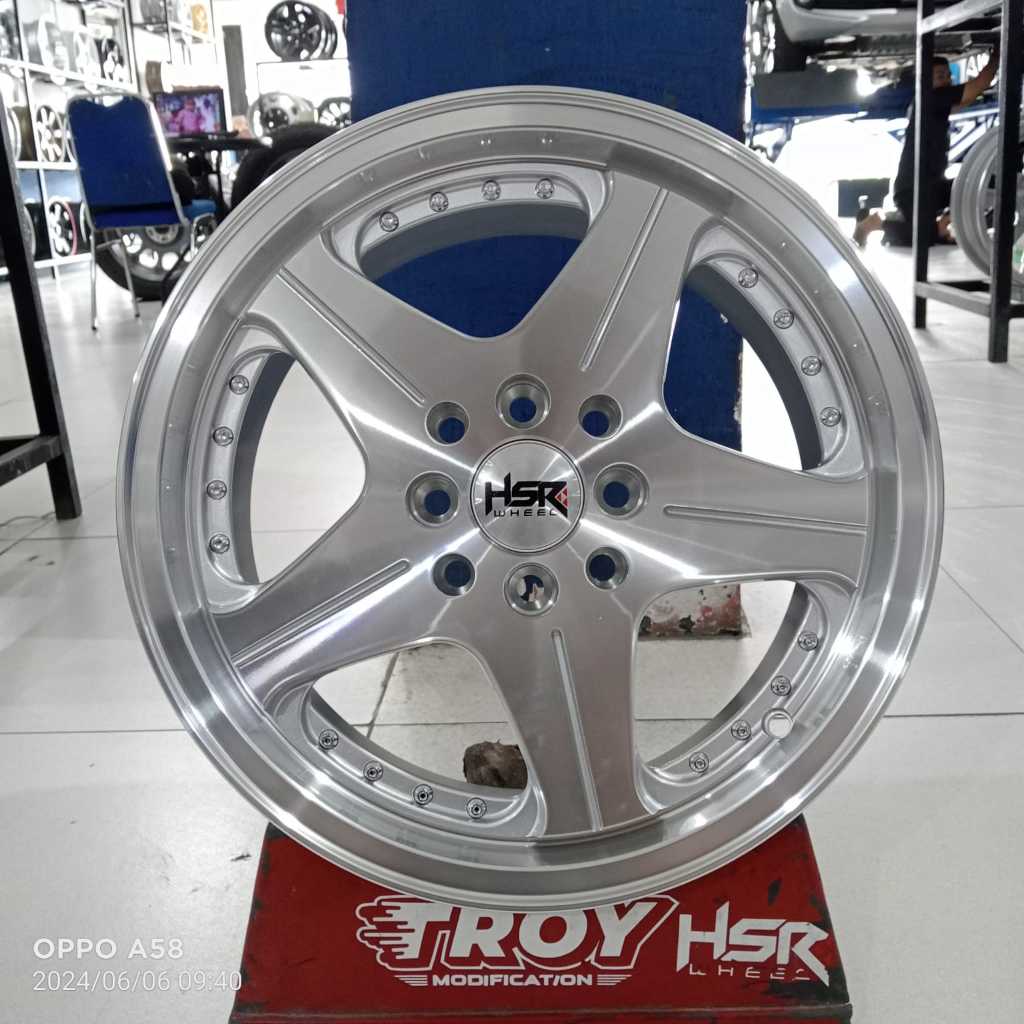 Velg Racing HSR Ring 15 ANAMBAS Celong 7/8,5 Mobil Avanza,Sigra,Calya,Jazz,Brio,Livina,Kijang,Etios 
