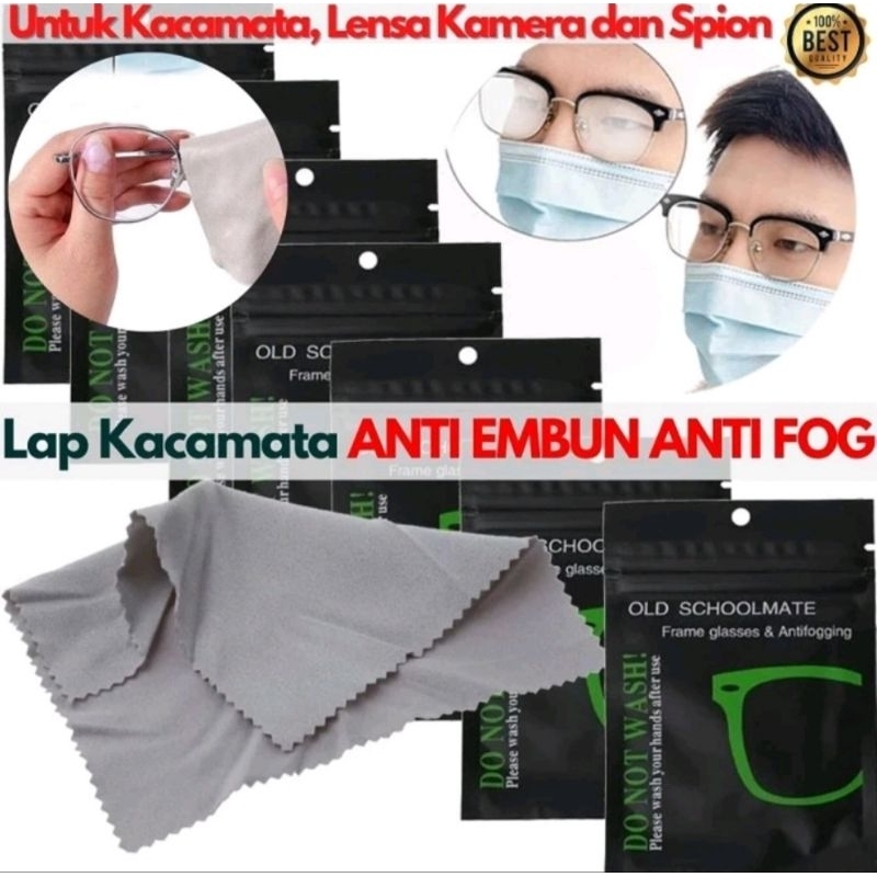 Lap Kacamata Lensa Anti Embun Antifog