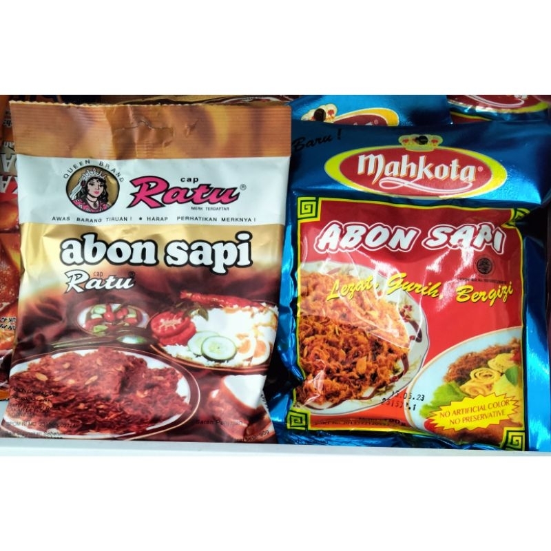 

ABON SAPI CAP RATU / Beef Floss / Abon Sapi Mahkota / Lauk Pauk / Makanan Siap Saji