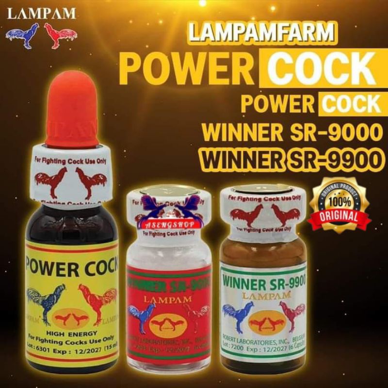 Doping Set Lampam Power Cock  original import Thailand