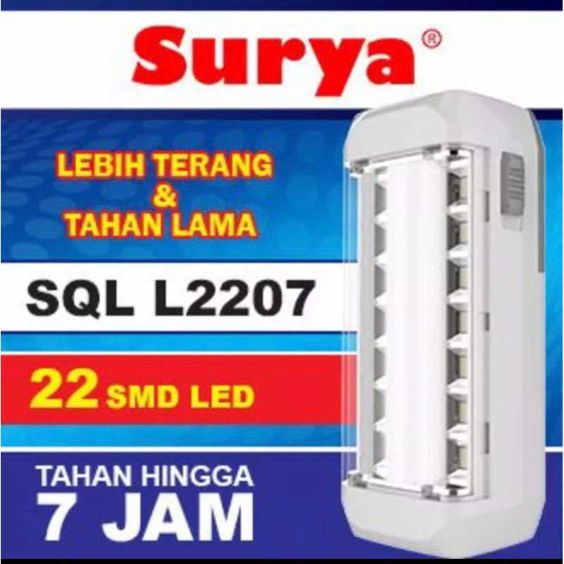Lampu Led Surya Tabung / Lampu Led Emergency Darurat Tahan Lama