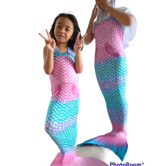 kostum mermaid dewasa  anak balita