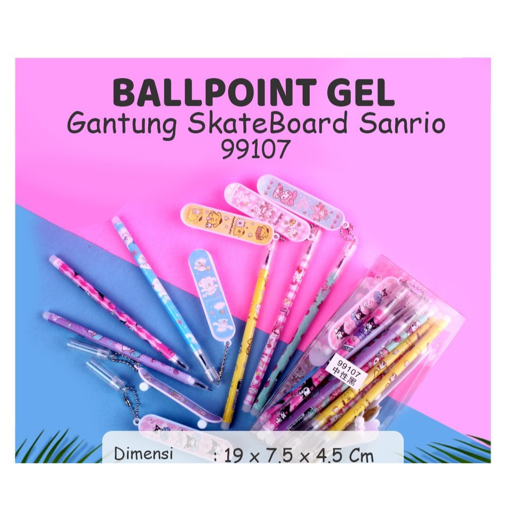 

Pen Pulpen Gel Lucu Karakter Gantungan Ujung Lancip Gel Pen Neddle Tip