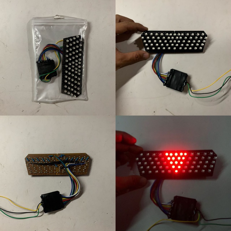 Stoplamp aerox old (red)