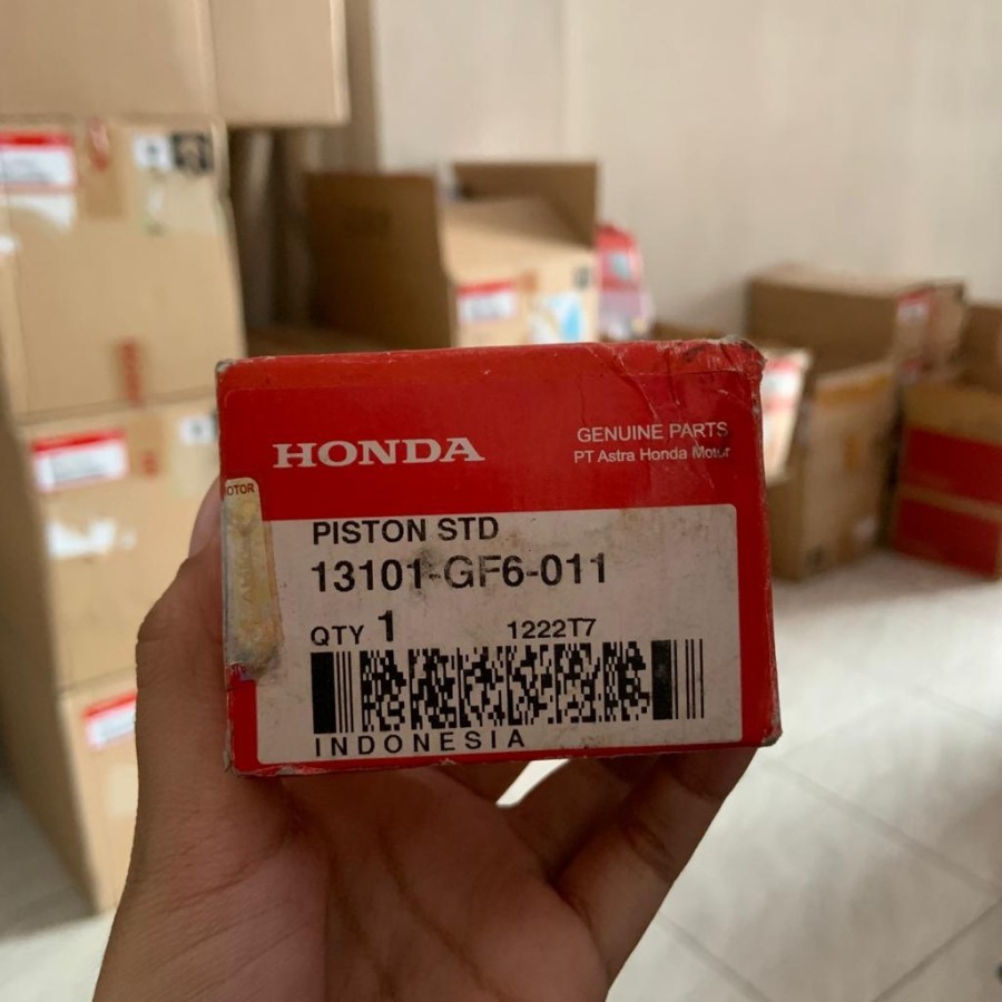 Seher Piston Honda Win – 13101-GF6-011 100% Original AHM Honda Genuine Part