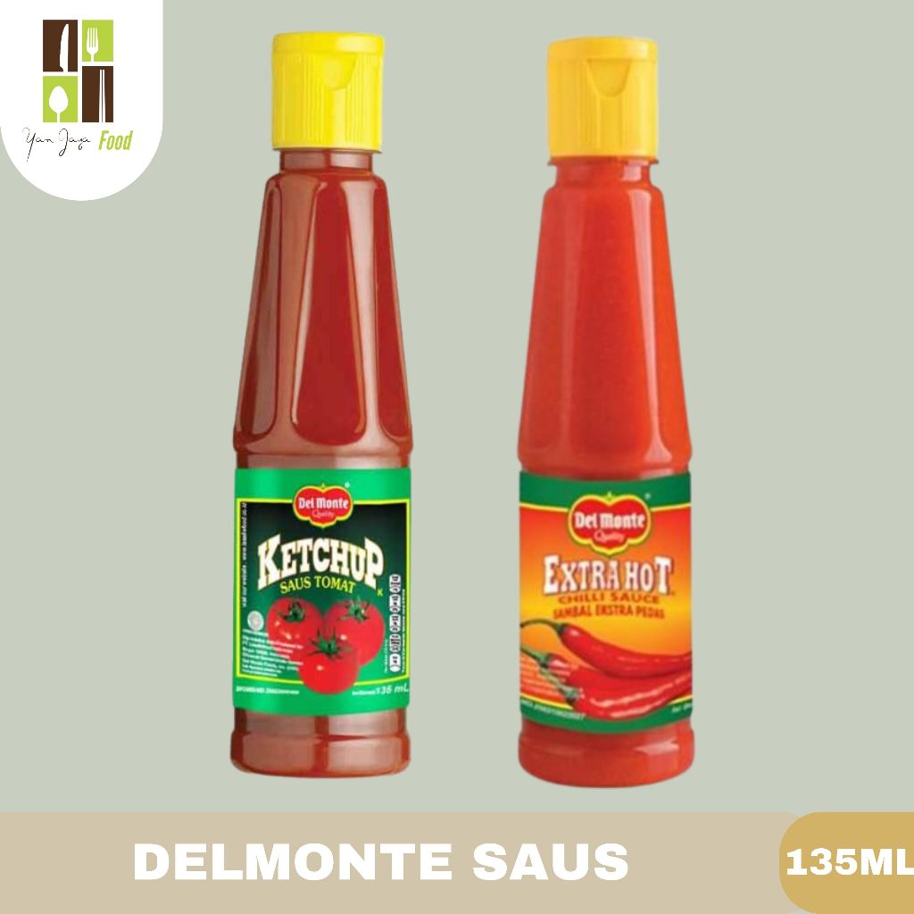 

Del Monte / Delmonte Sauce / Saus Extra Hot / Saus Tomat Kemasan 135 ml