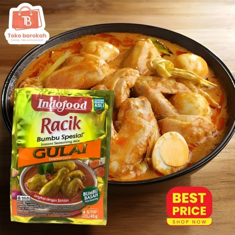 

Bumbu Racik Gulai Spesial Instant Indofood Ayam