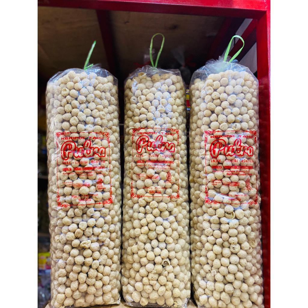 

(BAL) PUTRA KERIPIK TAHU BULAT TAHU WALIK 2 KG