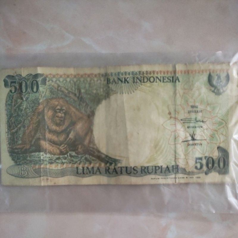 UANG KERTAS 500 KUNO / JADUL / LAWAS