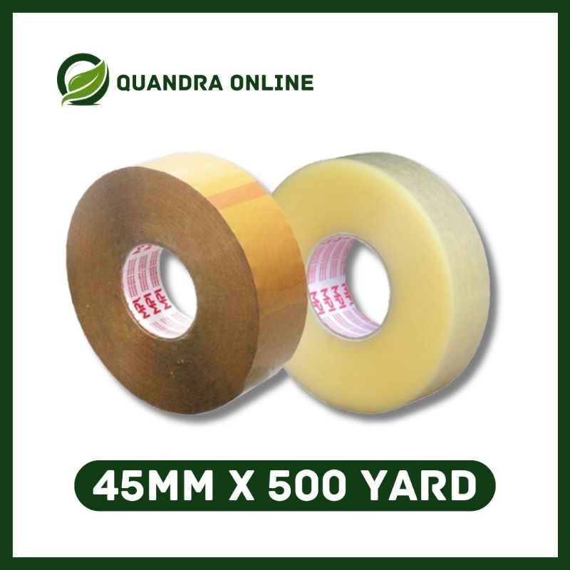 

Lakban 45 mm x 500 Yard MPI Bening / Coklat